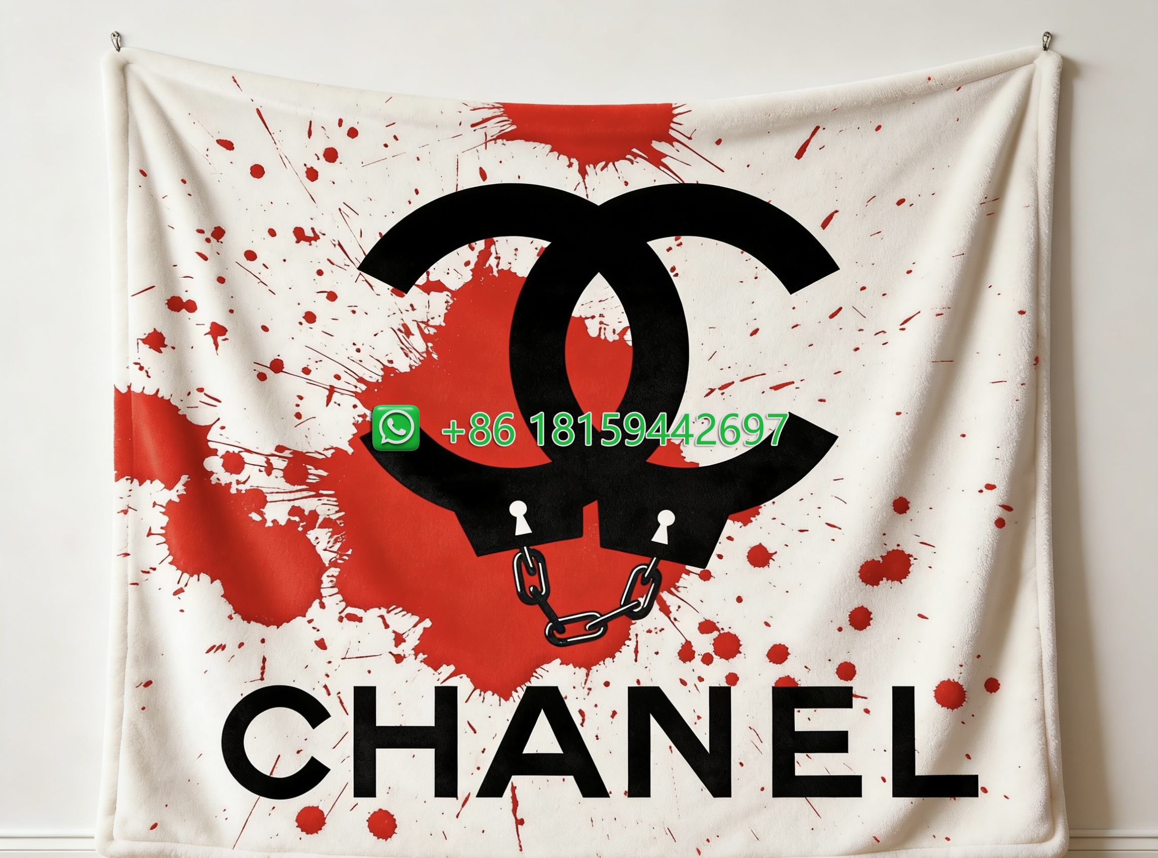 Chanel Throw Blankets